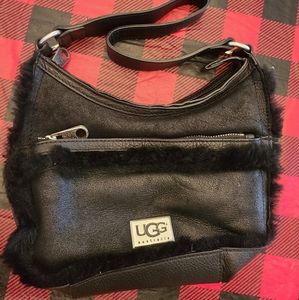 Ugg shearing lined purse
